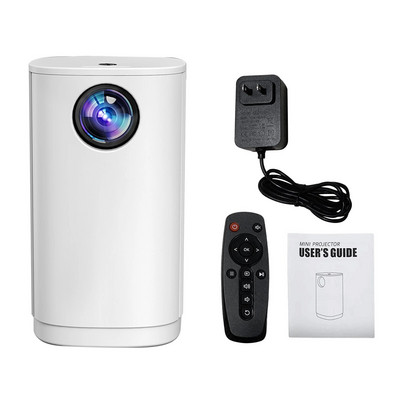 Μίνι προβολέας T30 1080P Ασύρματοι φορητοί προβολείς ταινιών 100" ίδιας οθόνης Τεχνική Διασπορά θερμότητας διπλού ανεμιστήρα για οικιακό κινηματογράφο