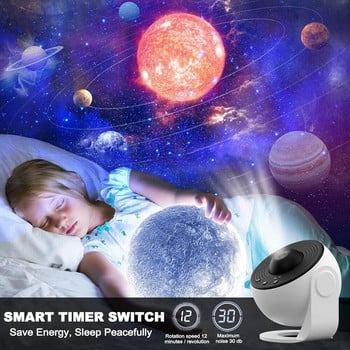 360° завъртане на планетариум нощна светлина лампа звезден проектор галактика светлина нощна светлина за спалня деца възрастни подаръци домашен декор