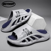 Čības Sievietēm Vīriešu Mīkstas Eva Bieza Zole Platforma Cloud Slaids Plakani Neslīdoši Dobi Sporta Unisex Vasaras Pludmales Sandales Kurpes