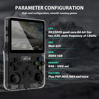 R36S Retro Handheld Game Console Linux System 3.5\