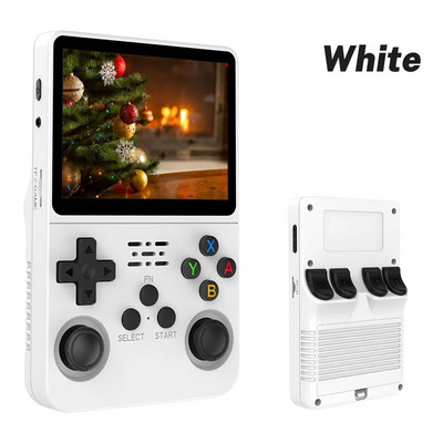 R36S Retro Handheld Game Console Linux System 3.5" IPS OCA Full Fit Screen RK3326S Portable Pocket Video Player 128G Game Device