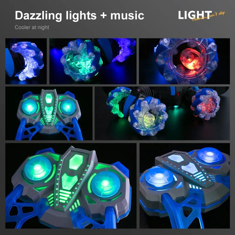 Távirányító Car Drift Rc Stunt Car 4Wd Kézi vezérlés Zene Nagy sebességű 360°-os terepjáró autók Led Light gyerek felnőtt játék ajándék