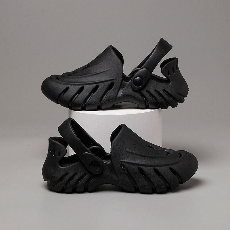 Új érkezés Férfi Nyári Cipők Férfi Papucsok Csúszásmentes Kerti Cipők Alkalmi strandszandálok Szakácscipők Nővércipők Flip-flop