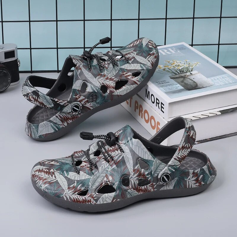 Ljetne papuče za plažu Muške mule 2023 Muške ljetne klompe za muškarce Vanjske klizne sandale Muške vrtne cipele Muške ljetne klompe Zapatos