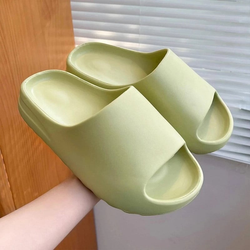 Vasaras Čības Vīriešu Sievietēm Iekštelpu Eva Sandales ar augstu, mīkstu apakšu atvērtu purngalu Trend Slaidi Viegli Pludmales Kurpes Čības Mājas Izmērs 36-45