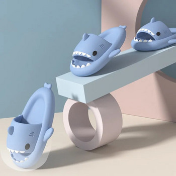 Παντόφλες για ενήλικες Shark Summer Men Shark Slides Γυναικείες Σαγιονάρες μπάνιου Ζευγάρι Σπίτι Αντιολισθητικά Flat παπούτσια Παιδικά σανδάλια κινουμένων σχεδίων