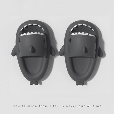 Παντόφλες για ενήλικες Shark Summer Men Shark Slides Γυναικείες Σαγιονάρες μπάνιου Ζευγάρι Σπίτι Αντιολισθητικά Flat παπούτσια Παιδικά σανδάλια κινουμένων σχεδίων