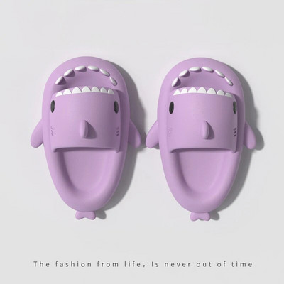 Παντόφλες για ενήλικες Shark Summer Men Shark Slides Γυναικείες Σαγιονάρες μπάνιου Ζευγάρι Σπίτι Αντιολισθητικά Flat παπούτσια Παιδικά σανδάλια κινουμένων σχεδίων