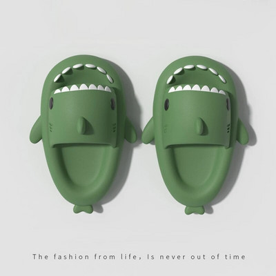 Παντόφλες για ενήλικες Shark Summer Men Shark Slides Γυναικείες Σαγιονάρες μπάνιου Ζευγάρι Σπίτι Αντιολισθητικά Flat παπούτσια Παιδικά σανδάλια κινουμένων σχεδίων