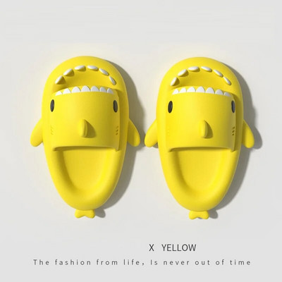 Παντόφλες για ενήλικες Shark Summer Men Shark Slides Γυναικείες Σαγιονάρες μπάνιου Ζευγάρι Σπίτι Αντιολισθητικά Flat παπούτσια Παιδικά σανδάλια κινουμένων σχεδίων