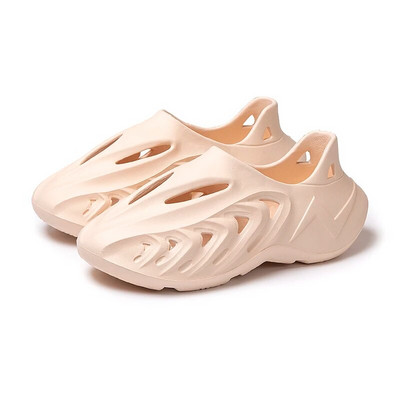 Uniszex Strandszandálok Nyakkendővel festett Designer Lyukas Papucsok Cipők Vízi Cipők EVA Női Férfi Hollow Kerti Cipők Slip On Foam Runner