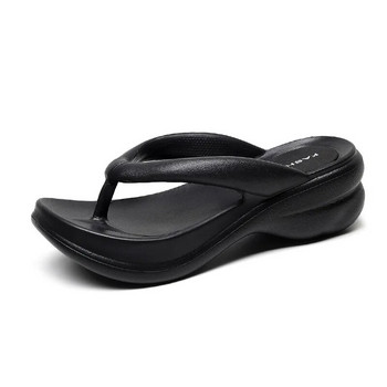 Летни дамски чехли EVA Обувки с меки страни Градински обувки Танкетки Сладки сандали Неплъзгащи се женски джапанки на платформа за Stenio