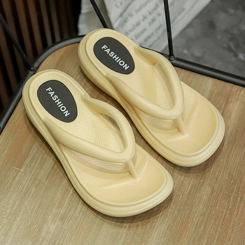 Летни дамски чехли EVA Обувки с меки страни Градински обувки Танкетки Сладки сандали Неплъзгащи се женски джапанки на платформа за Stenio