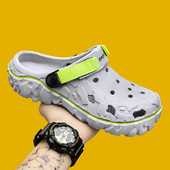 Meeste muulad ja puukingad Suvised sandaalid, libisemiskindlad, hingavad kerged rannasussid Meeste aiakingad Meeste Zapatos Hombre