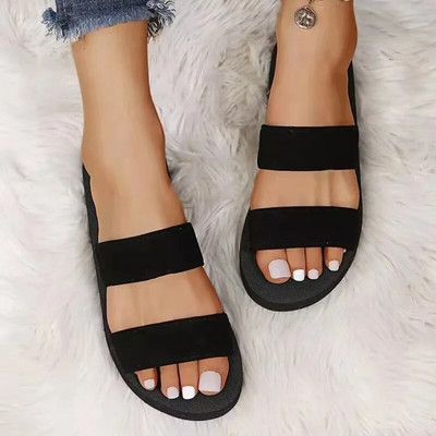 2023 Női Lapos Flip-flop Papucs Kényelmes Csúszásmentes Szandál Bohém Stílusú Flip Flop Otthon Fürdőszoba Divat Papucs Csúszda