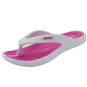 Ежедневни плажни дамски сандали с чехли Марка 2023 Нов дизайн Летни домашни равни джапанки Обувки Дамски големи размери Dropshipping
