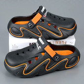 Férfi szandálok papucsok szabadtéri strandon kényelmes puha klumpák design férfi papucsok alkalmi cipők kerti cipők férfi szandálok papucsok