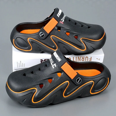 Férfi szandálok papucsok szabadtéri strandon kényelmes puha klumpák design férfi papucsok alkalmi cipők kerti cipők férfi szandálok papucsok