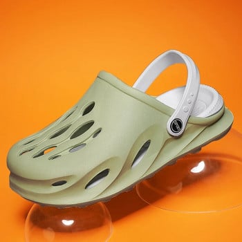 Мъжки сандали Ежедневни обувки EVA Сандали на платформа Сабо Летни плажни чехли Дебела подметка Модни градински обувки Обувки за вода Баня