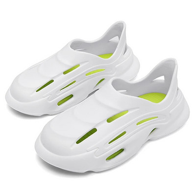 Férfi divat nyári szandálok Ultra puha EVA klumpák férfiaknak légáteresztő kerti cipők Wading Beach cipők Kényelmes sétacipők