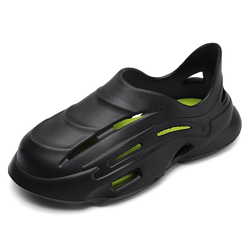 Férfi divat nyári szandálok Ultra puha EVA klumpák férfiaknak légáteresztő kerti cipők Wading Beach cipők Kényelmes sétacipők