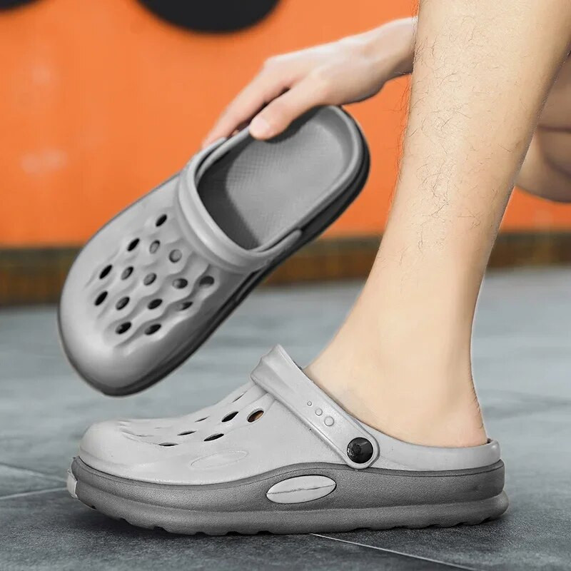 2023 Férfi szandálok Alkalmi cipők EVA könnyű, meleg akciós klumpák uniszex színes vízi vízi cipő nyári strandra Zapatos Hombre