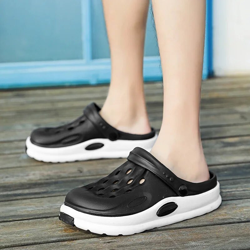 2023 Férfi szandálok Alkalmi cipők EVA könnyű, meleg akciós klumpák uniszex színes vízi vízi cipő nyári strandra Zapatos Hombre