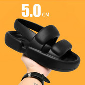 Vīriešu apavi EVA mīksta vīriešu sandales ar biezu zoli pludmales apavi Vīriešu elpojoši ikdienas apavi Vīriešu Tenis Luksusa apavi Vīriešu vulkanizēti apavi