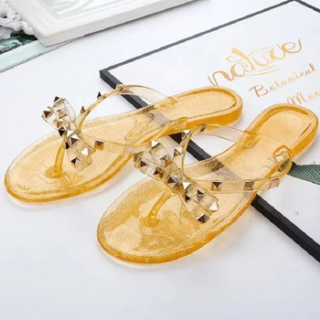 Καλοκαιρινή σαγιονάρες 2023 Γυναικεία πέδιλα slide Crystal Bling παντόφλες παραλίας Casual παπούτσια για γυναίκες ελαφριές σφήνες παντόφλες πλατφόρμας