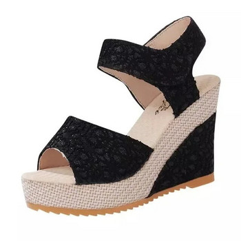 Платформа с високи токчета Fish Mouth 2022 Нови дамски сандали с отворени пръсти Дамски обувки Комфортни летни дизайнерски обувки