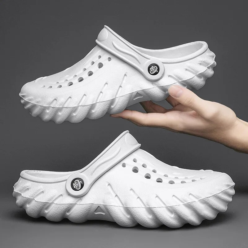 2023 nyári férfi papucs kényelmes férfi szandál könnyű kerti cipő férfi lélegző női alkalmi cipő EVA puha férfi cipő