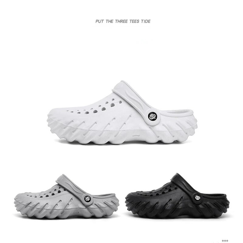 2023 nyári férfi papucs kényelmes férfi szandál könnyű kerti cipő férfi lélegző női alkalmi cipő EVA puha férfi cipő