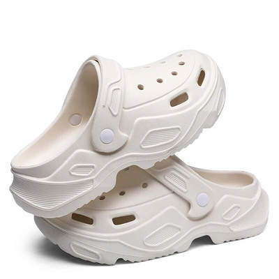 Új dögös kültéri férfi szandál nyári Eva Soft Mans alkalmi cipő csúszásmentes könnyű vastag alsó fiatal divatos férfi papucs