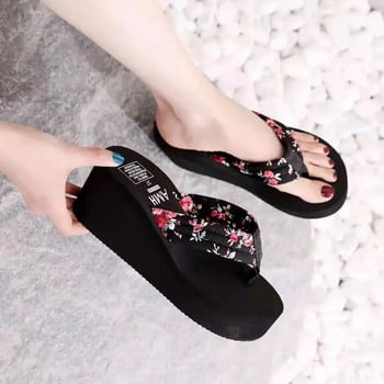 Дамски летни бохемски джапанки с щипка на пръстите Неплъзгащи се пантофи Чехли Плажни обувки Модни плажни сандали Дамски ежедневни чехли