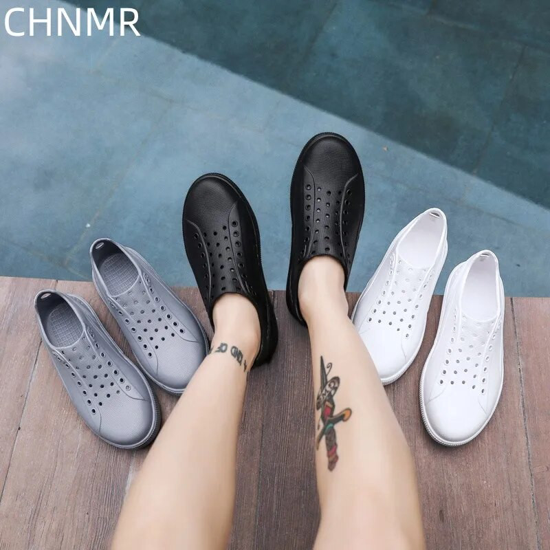 2023. gada vasaras klasiskās caurumu kurpes Pludmales sandales Nodilumizturīgas, elpojošas, vieglas, modernas, ērtas, ūdensnecaurlaidīgas, neformālas