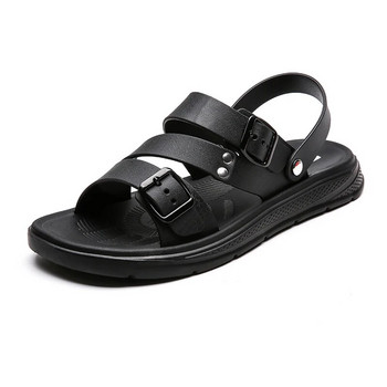 Мъжки сандали Летни плажни ваканционни сандали Мъжки обувки 2021 Нови външни мъжки ретро удобни ежедневни сандали Мъжки маратонки