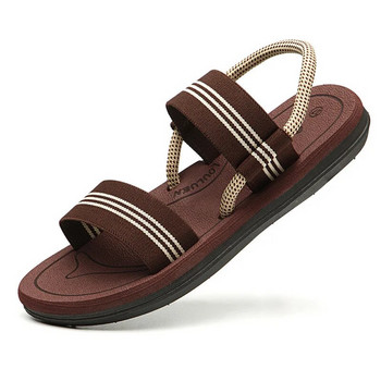 Летни мъжки сандали с двойно предназначение Ежедневни дамски чехли за открито, носещи противоплъзгащи се плажни обувки Отвън Мъжки сандали Дамски обувки