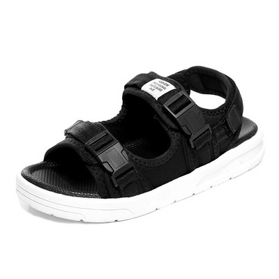 Férfi nyári szandálok, lapos sarkú, légáteresztő, ifjúsági trend összhangú, kényelmes, vízálló, csúszásmentes, könnyű nyári főnadrág