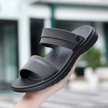 Нови висококачествени сандали Мъжки летни плажни чехли за свободното време Сандали Леки ежедневни обувки Мъжки удобни маратонки