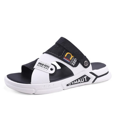 Férfi szandálok 2023 márka Designer cipők szabadtéri strandpapucsok férfiaknak alkalmi cipők kiváló minőségű csúszásmentes naplopók férfi papucsok