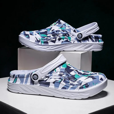 2024-es új strandszandálok férfi klumpák papucsok puha alsó divatos szandálok férfi klumpaszandálok kényelmes légáteresztő Zapatillas Hombre