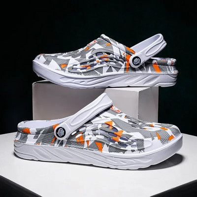 2024-es új strandszandálok férfi klumpák papucsok puha alsó divatos szandálok férfi klumpaszandálok kényelmes légáteresztő Zapatillas Hombre