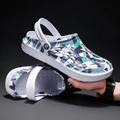 2024 Új Clumps Szandálok Férfi Papucsok Puha Alsó Strandszandálok Férfi Divatos Clump Szandálok Kényelmes Légáteresztő Zapatillas Hombre