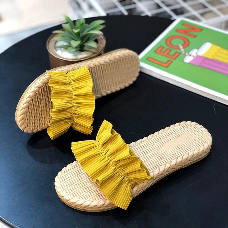 Papucsok Női Sarkú Szandálok Ék Cipők Női Platform Szandálok Csípis Papucsok Sandalias Mujer Elegáns Nyári Strandcipők