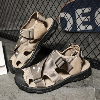 Men`s Hiking Sport Sandals, Athletic-sandals with Adjustable 3-Strap Design, Non-Slip Lightweight, Arch Support, and Comfortable