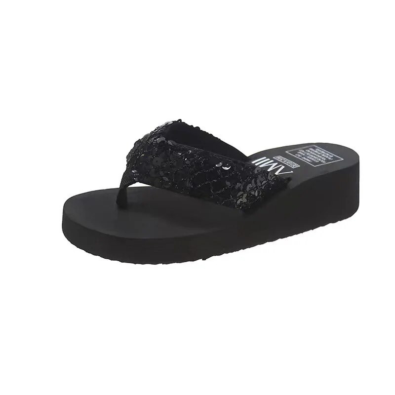 Strasszos női papucsok papucsok nyári női Crystal Bling strandcsúszdák szandálok alkalmi cipők slip on papucs fürdőcipők
