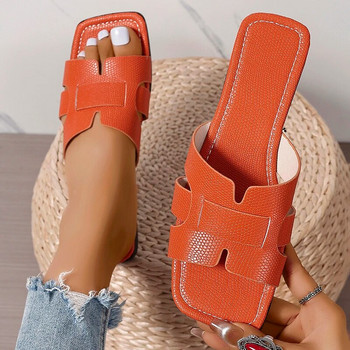 Καλοκαιρινές παντόφλες Γυναικείες Flat Luxury Outdoor Beach Flip Flops Γυναικεία σανδάλια Trend Design Slides Παπούτσια για γυναίκες
