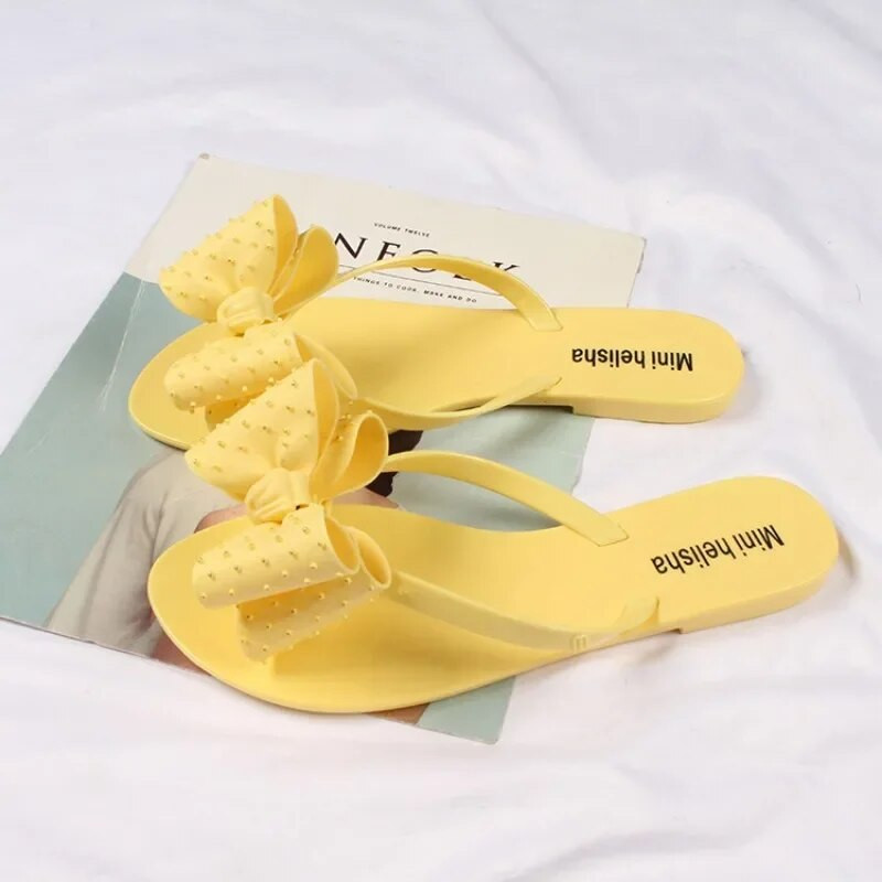 2023 Καλοκαιρινά γυναικεία παπούτσια Μόδα πολύχρωμα διαμάντια με γυναικεία σαγιονάρες παραλίας