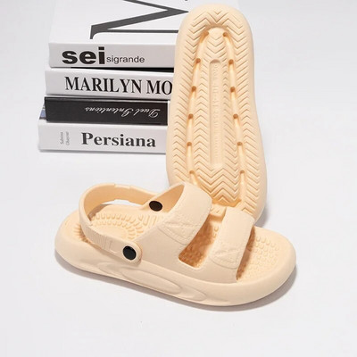 Kültéri férfi szandálok Breath könnyű papucsok kerti cipők klumpák pár strand alkalmi cipők csúszásmentes fürdőszobai papucsok beltéri papucsok