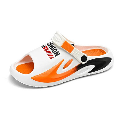 Vasaras vīriešu vannas istabas sandales ikdienas apavi Platforma, mīkstas, nodilumizturīgas vīriešu sandales āra pludmales flip-flop sprādzienbīstams stils